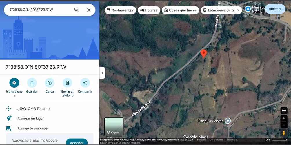 Venta de Terreno en Macaracas Los Santos