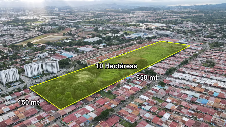 Se Vende Terreno de 10 hectáreas en Las Acacias, Vía Tocumen