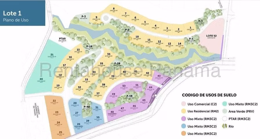 Terreno en Venta en Brisas Del Golf JG