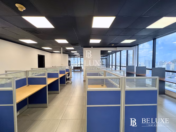 ALQUILER DE OFICINA EN PLAZA BANCO GENERAL, CALLE 50 (8P)