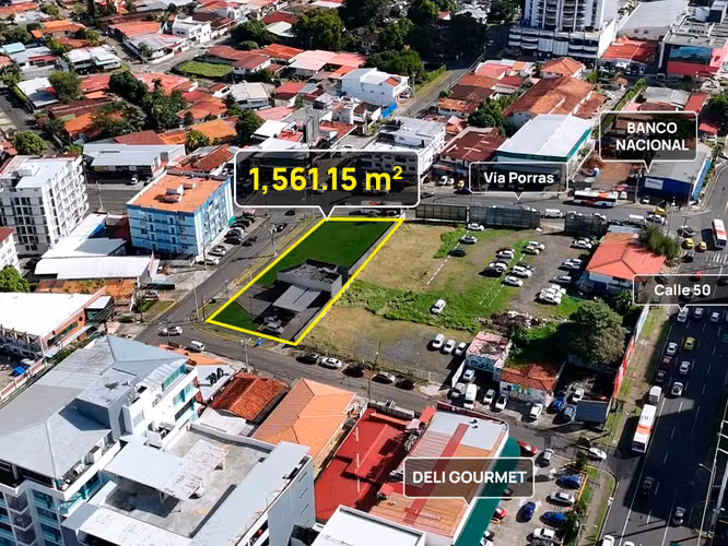Se vende terreno frente a Via Porras de 1,561.15m2 - Imagen 6