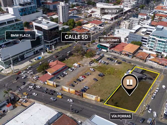 Se vende terreno frente a la Via Porras de 1,561.15m2 - Imagen 2