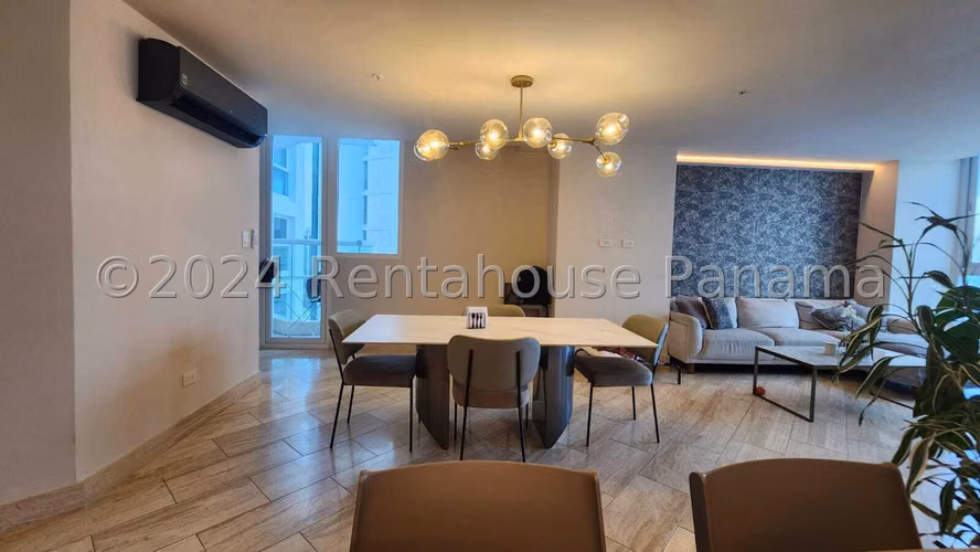 Venta de apartamento de 105.61m² con vista al mar full amoblado en Costa del Este 25JSS2576 - Imagen 2