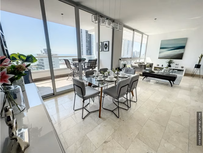 VENTA APARTAMENTO COCO DEL MAR 192M2 VISTA AL MAR PH PANORAMA MLD