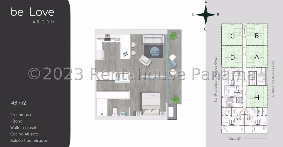 Apartamento en Venta en BeLiving  San Francisco  CIG253811