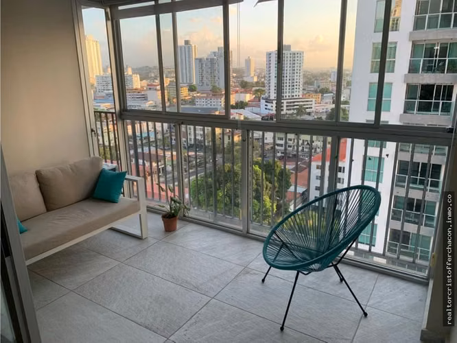 CD ALQUILER DE APARTAMENTO AMOBLADO EN SAN FRANCISCO CON SALIDA AL PARQUE OMAR