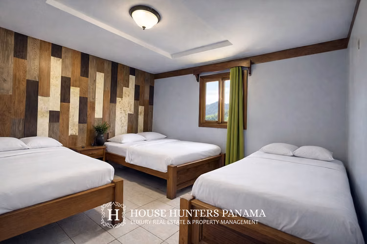 Hostal en el centro de Bajo Boquete, Panamá
