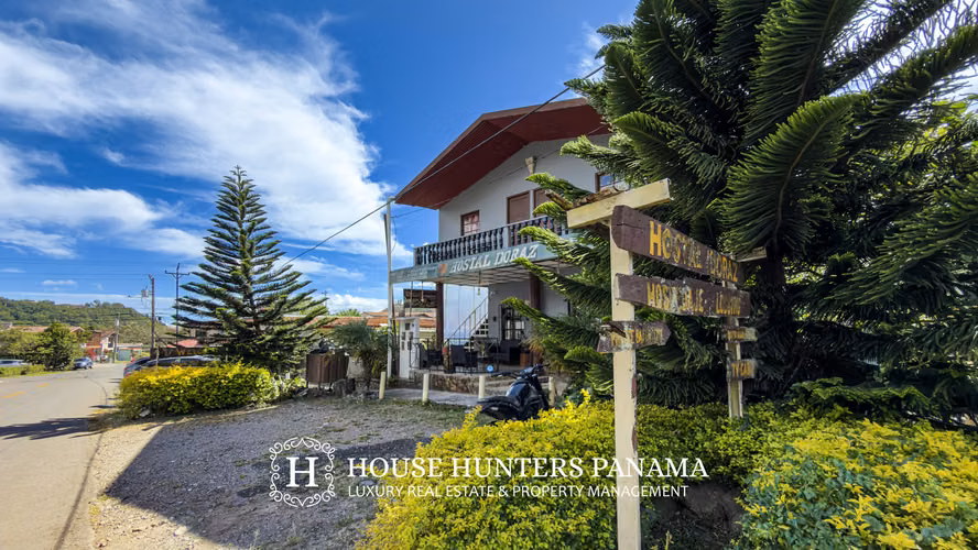 Hostal en el centro de Bajo Boquete, Panamá