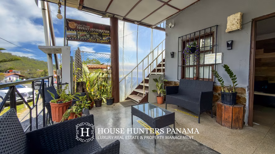 Hostal en el centro de Bajo Boquete, Panamá