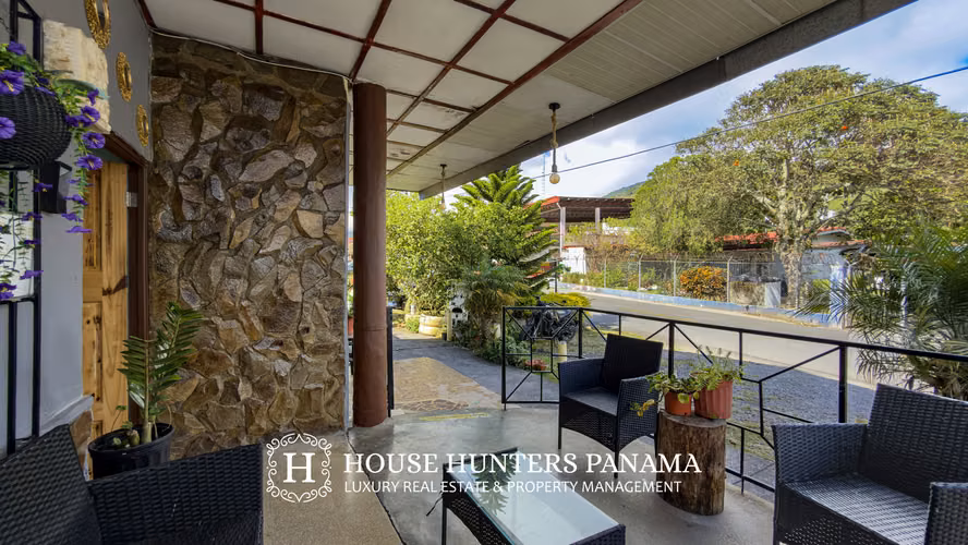 Hostal en el centro de Bajo Boquete, Panamá