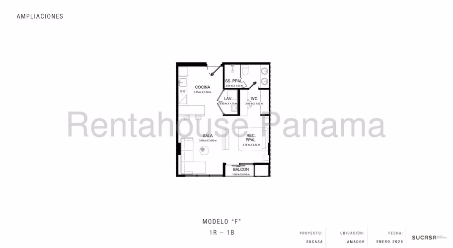 Se Vende Apartamento en Amador VLU26-5143