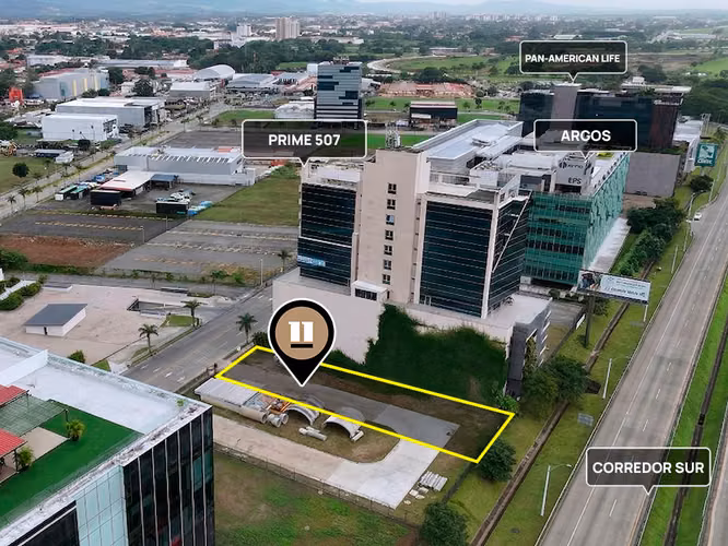 Se Alquila terreno de 1217.12 m2 en Santa Maria Business District - Imagen 3