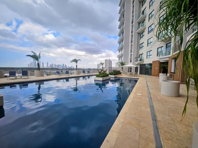 VENTA DE APARTAMENTO EN OCEAN HOUSE SANTA MARIA CON AMPLIA 70m2 DE TERRAZA