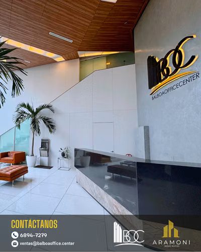 Oficina en venta en Balboa Office Center – Piso 9 con vista a la Cinta Costera