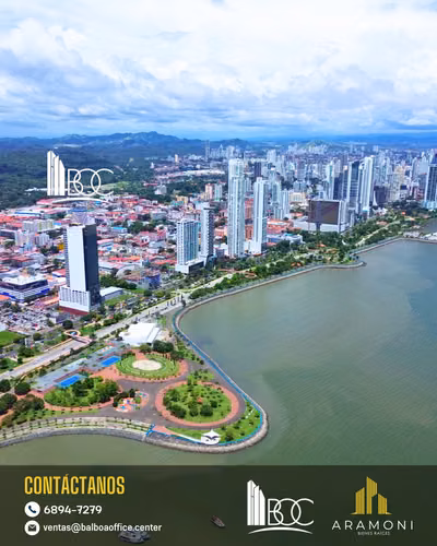 Oficina en venta en Balboa Office Center – Piso 9 con vista a la Cinta Costera