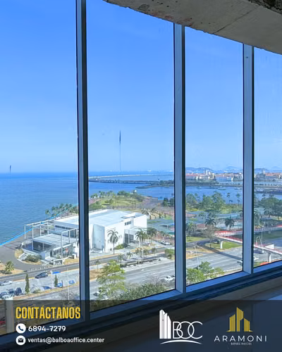 Oficina en venta en Balboa Office Center – Piso 12 con vista a la Cinta Costera