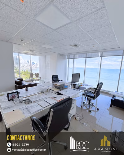 Oficina en venta en Balboa Office Center – Piso 13 con vista a la Cinta Costera