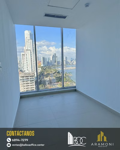Oficina en venta en Balboa Office Center – Piso 24 con vista a la Cinta Costera