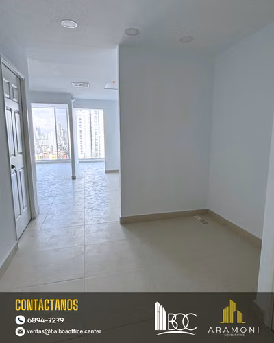Oficina en venta en Balboa Office Center – Piso 24 con vista a la Cinta Costera