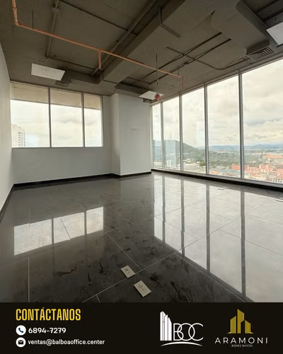 Oficina en venta en Balboa Office Center – Piso 28 con vista a la Cinta Costera