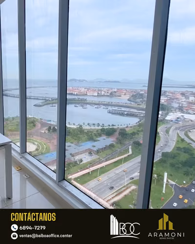 Oficina en venta en Balboa Office Center – Piso 27 con vista a la Cinta Costera y Casco Antiguo