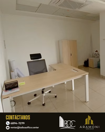 Oficina en venta en Balboa Office Center – Piso 27 con vista a la Cinta Costera y Casco Antiguo