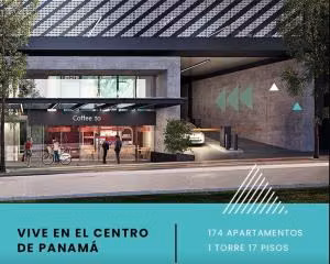 Venta de Apartamento con 46m2 en Avenida Balboa PH More 26-6689SR