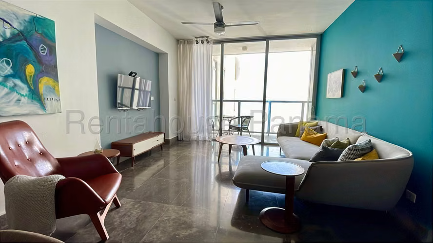 Apartamento en Alquiler Frenta Al Mar en Av Balboa 26*6695Mfk