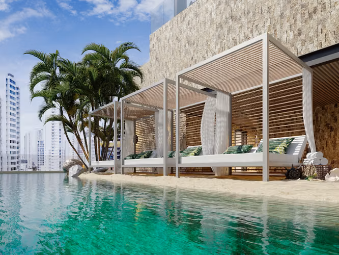 Ventas de apartamentos en DOVLE CINCUENTENARIO, Coco del Mar