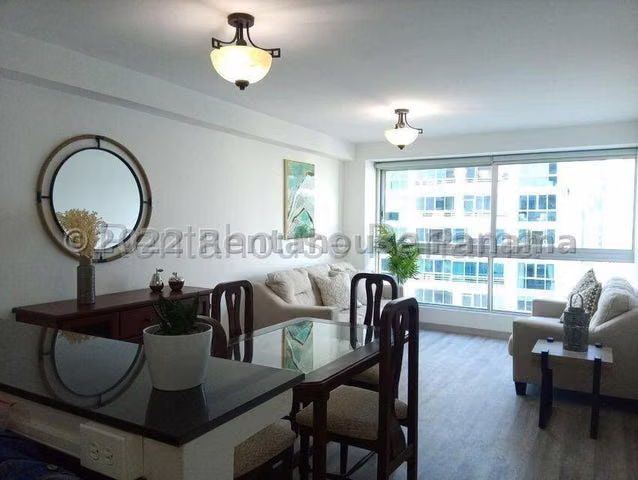alquilo apartamento amoblado en avenida balboa OF 26-6714