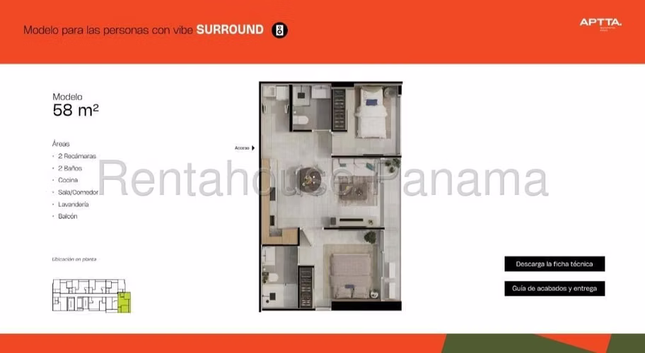Apartamento en Venta en Bella Vista 26jack6705