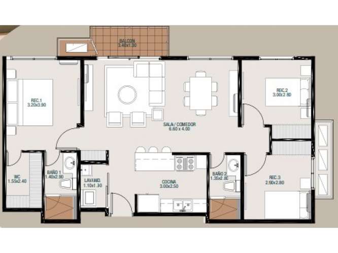 $15K Off en tu Nuevo Apartamento de 3 Rec. en Parterre Panamá Pacífico - Imagen 4