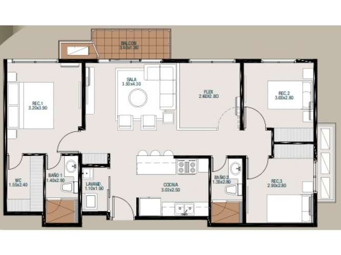 $15K Off en tu Nuevo Apartamento de 3 Rec. en Parterre Panamá Pacífico - Imagen 5