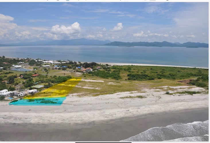 Venta de terreno frente al mar en Punta Chame