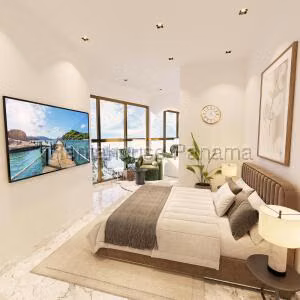 Venta de Apartamento con 47m2 en Obarrio PH The Label 26-7233SR