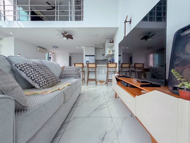 Apartamento tipo loft en venta en Vía Argentina Panamá – 120 m², doble altura y estilo moderno - Imagen 7