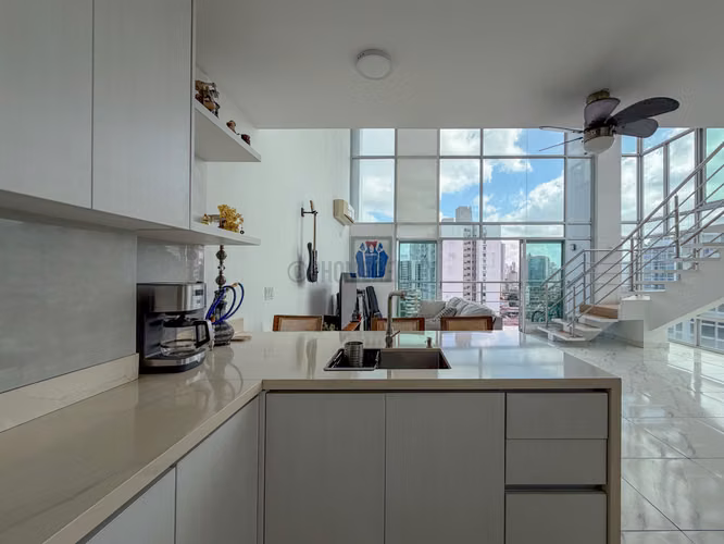 Apartamento tipo loft en venta en Vía Argentina Panamá – 120 m², doble altura y estilo moderno - Imagen 14