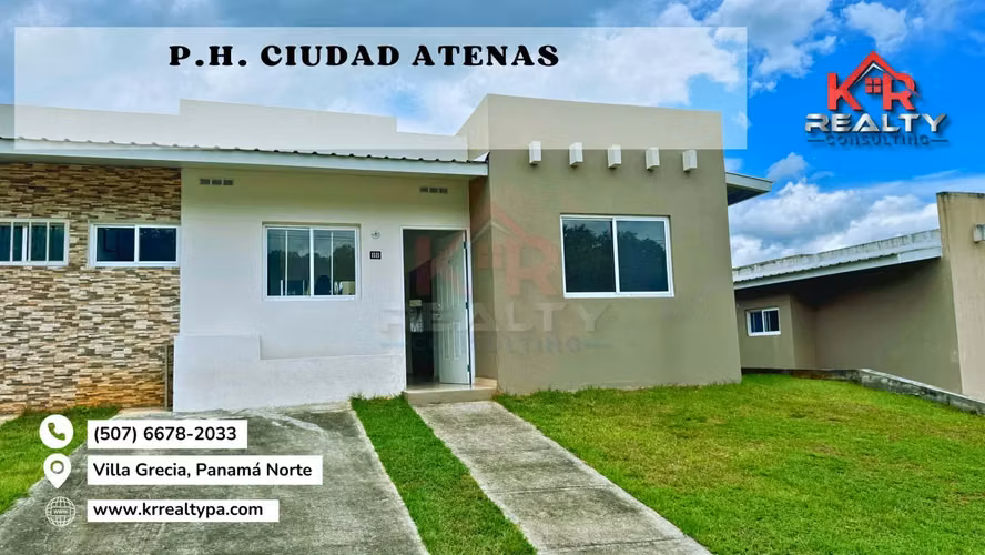 CASA EN VENTA EN CIUDAD ATENAS EN VILLA GRECIA