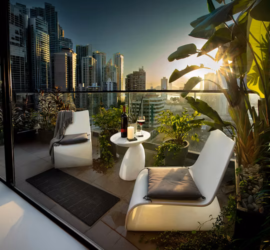 Se vende Penthouse en Paitilla, completamente amoblado
