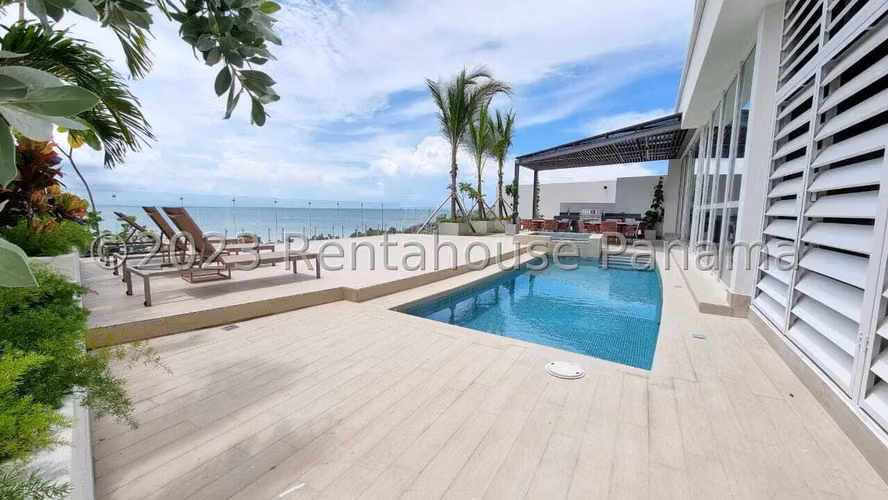 Apartamento en Alquiler con Vista Al Mar en Punta Pacifica 26*7469Mfk