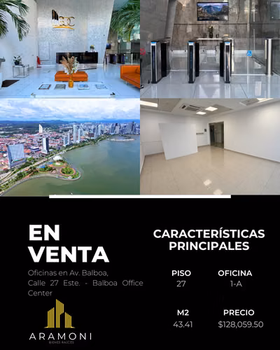 Oficina en venta y alquiler - Balboa Office Center Piso 27 - Imagen 3