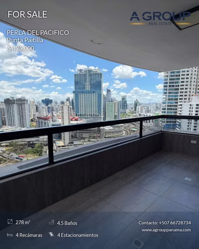Se vende Penthouse en Punta Pacifica , Ph Pacific Point