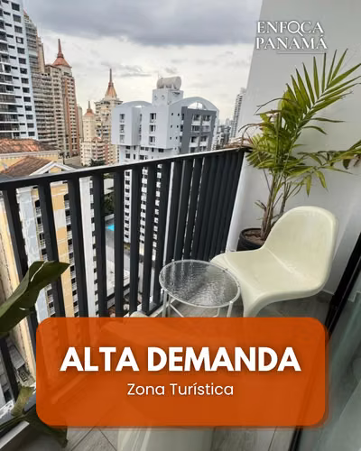 Inversión Sistema Lock-Off en El Cangrejo | Renta Corta |  71 m² | $224K