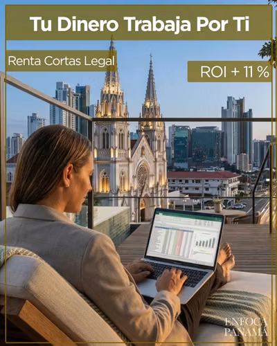 Renta Corta Legal en Bella Vista | $104K | ROI proyectado 11%