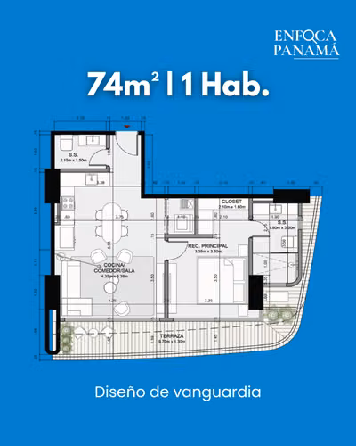 Apartamento frente al mar en Costa del Este desde $298K | Playa privada