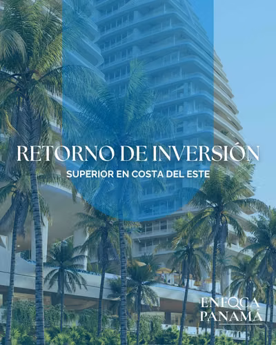 Inversión frente al mar en Costa del Este desde $296K | 3 recámaras