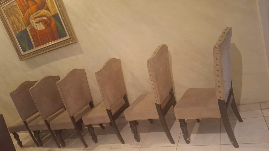 VENDO JUEGO DE COMEDOR 6 PUESTOS