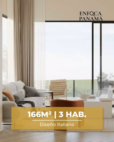 Apartamento en Santa María desde $483K | 100 m² de diseño italiano