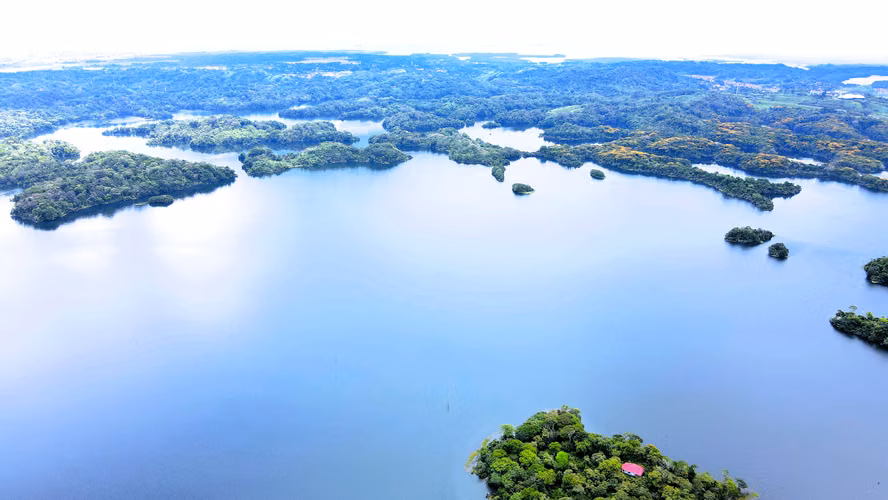 WATERFRONT LAKE GATUN/ ECO FISHING LODGE/ 3HA/TITULADO/5 TINY HOMES