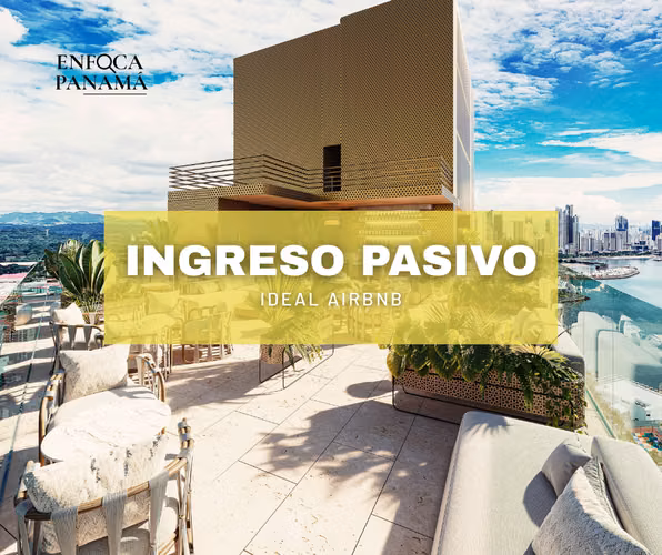 Loft Frente al Mar en Avenida Balboa desde $189K | Vistas 360°